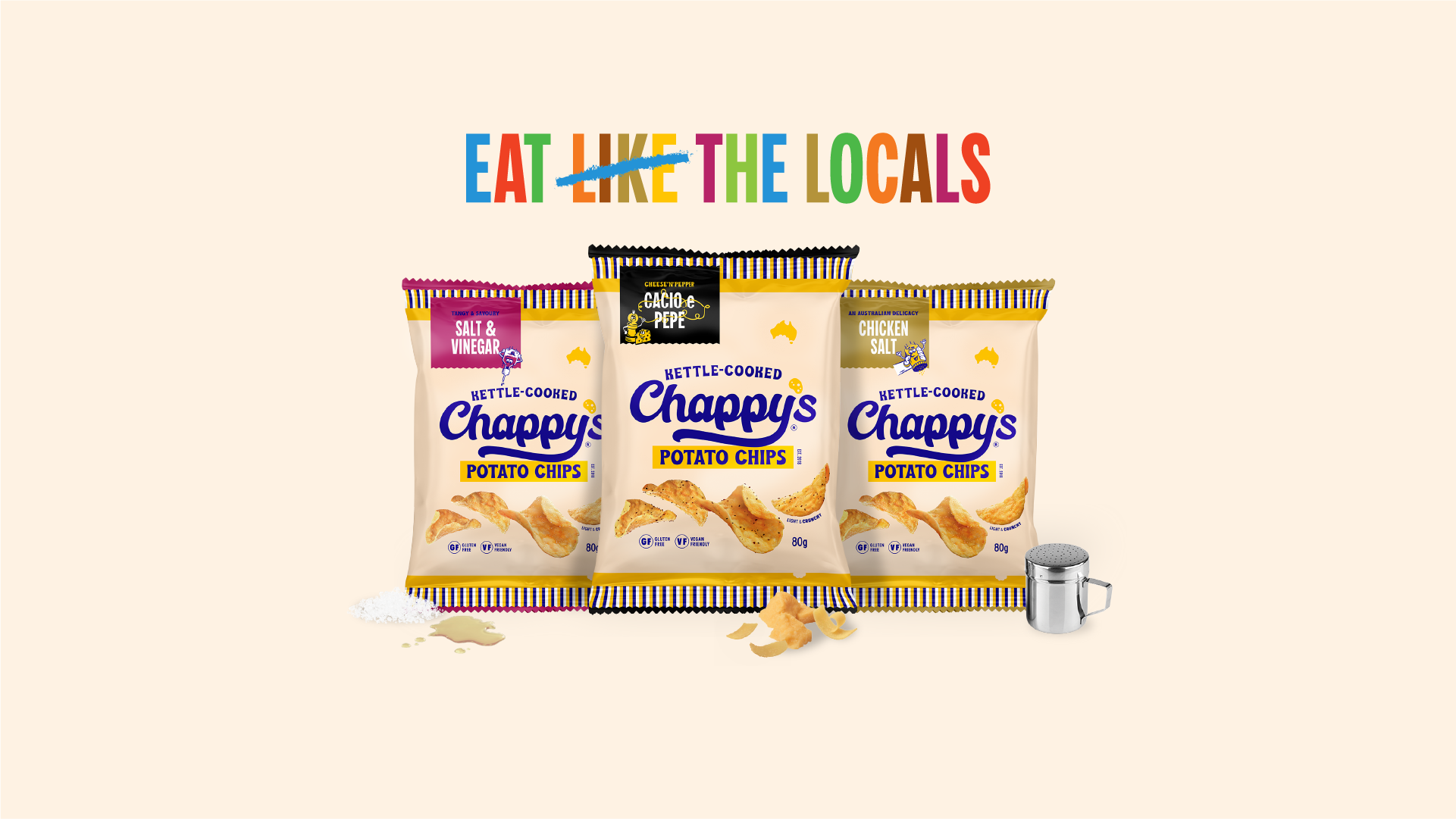 Beautiful Potato Chip packaging 